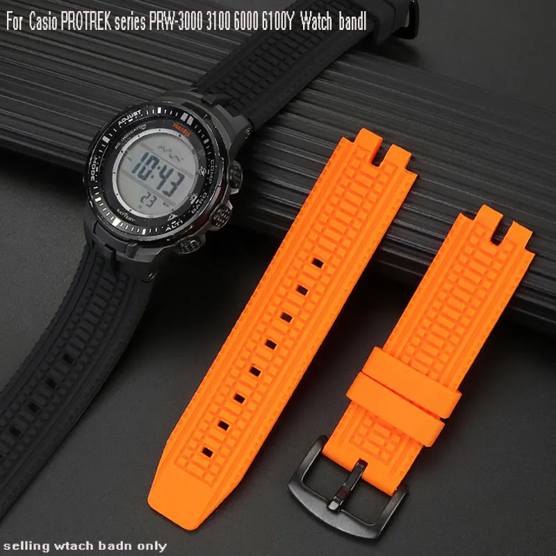 For Casio Mountaineering PROTREK PRW-3000 PRW-3100 PRW-6000