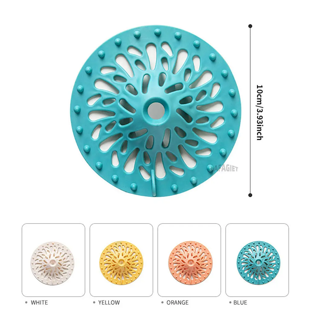 Hair Stopper Catcher Shower Drain Strainer Drainer Kitchen Sink Filter Bathtub Sewer Outfall Filter Cover Bathroom Accessories images - 6