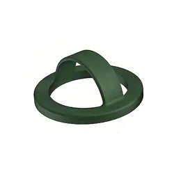 Universal Waterproof Magnetic Phone Ring Holder with Removable Grip Attachment (Dark Green)