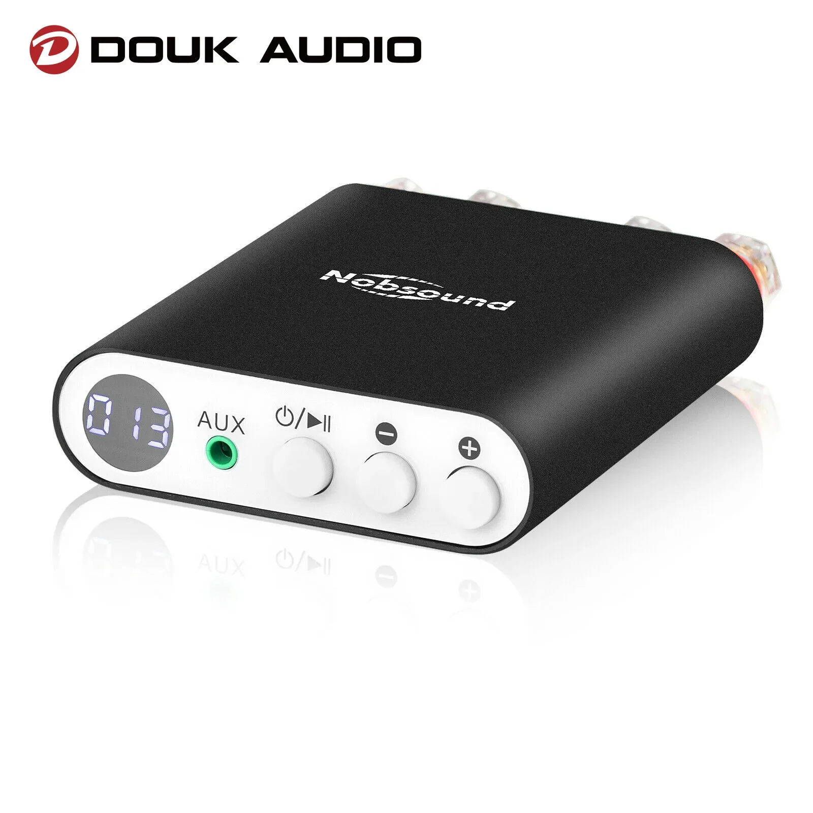 Douk Audio Hifi Amplificatore Di Potenza Digitale Bluetooth 5.0 Ricevitore Wireless Stereo Classe D Amplificatore Audio Integrato 200W