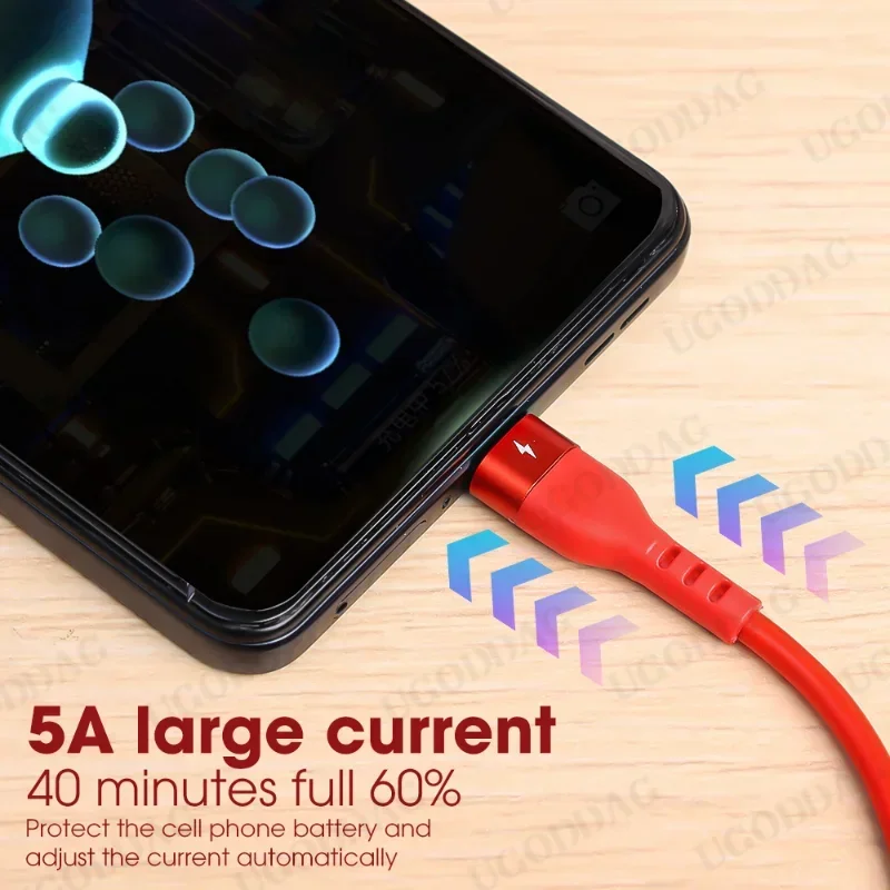 รูปสินค้า สายชาร์จ USB-C ปรับยาวได้ สำหรับมือถือ Android