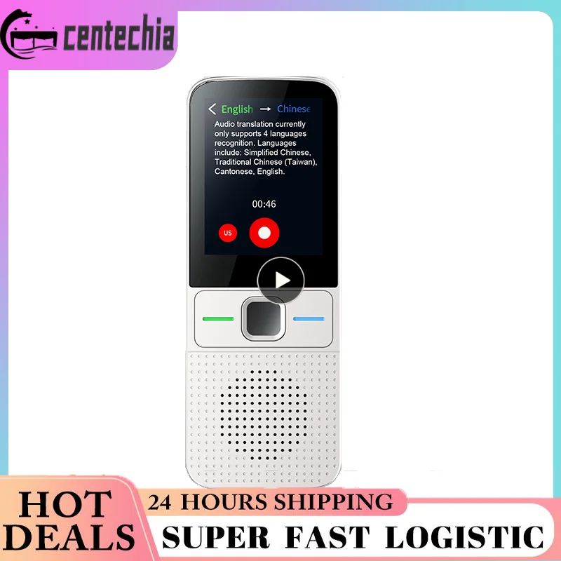 

Translator Device T16 Language Photo Translation Offline Translator 138 Languages Smart Translation In Two-Way Voice Interpreter
