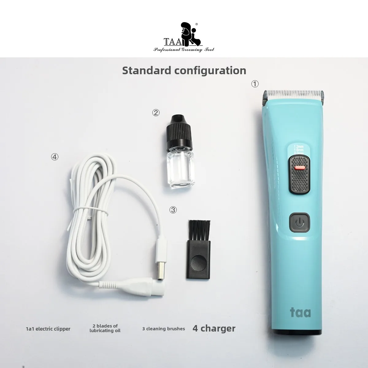 TAA it it professional pet A1 hairy electric push scissors dog cat pet store shaver teddy bear