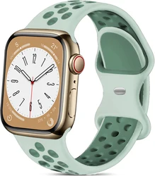 Premium Silicone Strap for Smartwatch Bands - Durable & Stylish Replacement Bracelet (Tint Tropical Twist)