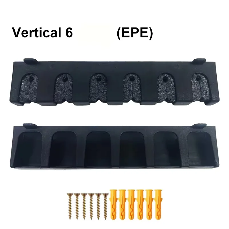 Fishing Rod Tools Vertical Display Stand 1Pcs Fishing Rod Holder Wall Hanging Fish Pole Rack