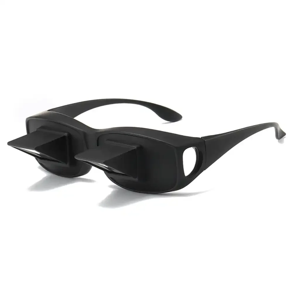 Amazing Lazy Creative Periscope Horizontal Reading Books Sit Glasses on Bed Lie Down View TV Myopia Usable Prism Spectacles