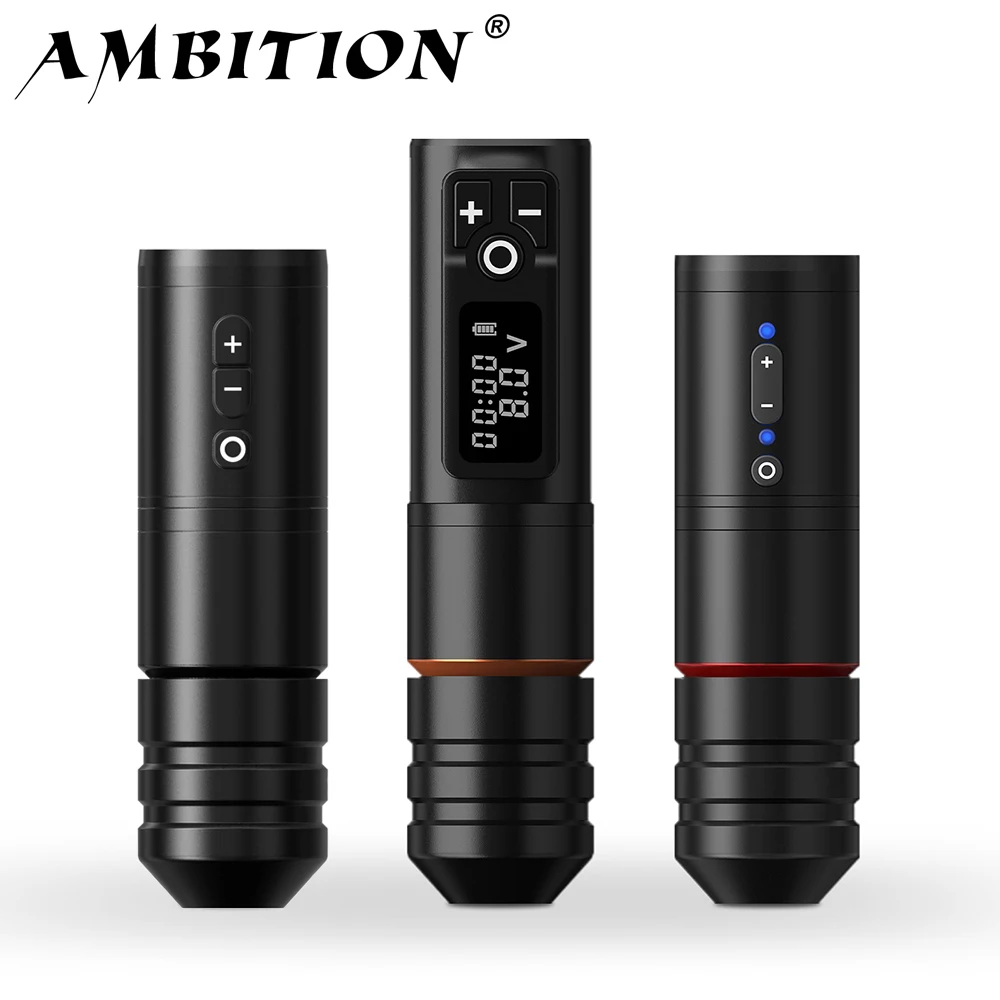 Ambition Ninja Pro ワイヤレス タトゥー マシン ストローク 4.0mm
