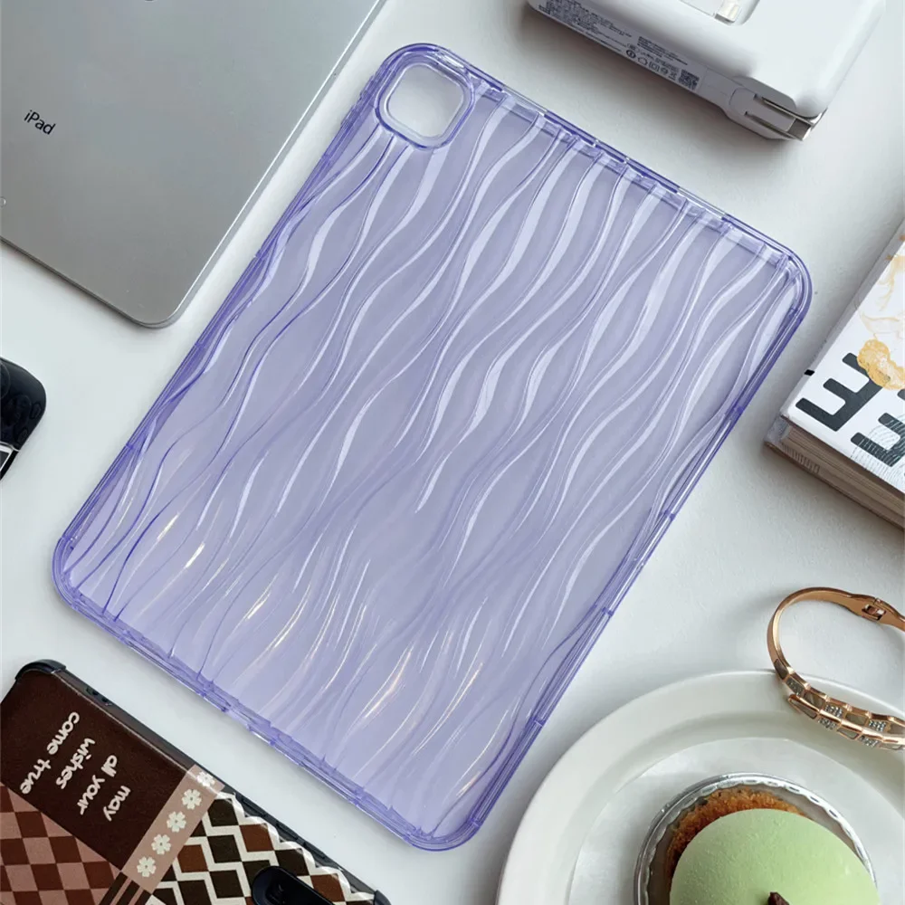 Sleek Water Ripple Slim Silicone Tablet Case