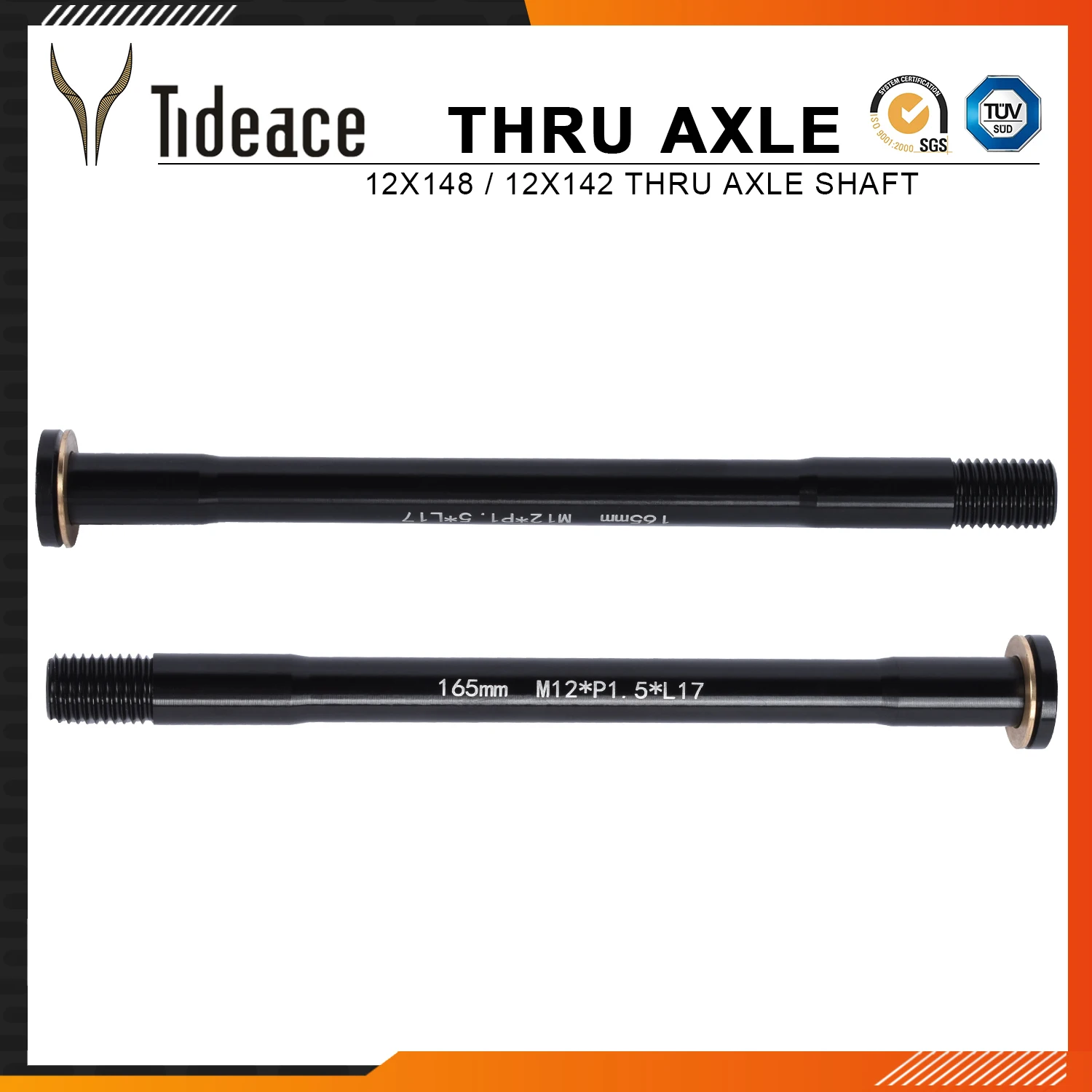 142mm Or 148mm Thru Axle Shaft Adapter 