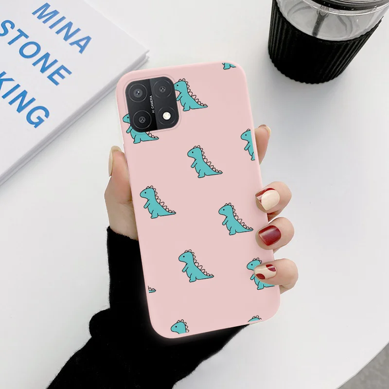 oppo phone back cover For OPPO A15 4G A 15 Cover Flower Phone Cases For OPPOA15 Dinosaur Protective Animal Owl Soft Silicone Fundas Bumper Shell Etui a cases for oppo phones