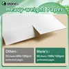 Marie's 9x12in Art Sketch Book Pad,1pc A4 108lb/160gsm 60 Sheets Pad with Double-Side Spiral Bound for Painting,Sketching,Marker 3