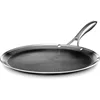 HexClad Hybrid Nonstick Griddle Pan,12-Inch, Stay-Cool Handle, Dishwasher and Oven Safe, Induction Ready,Compatible All Cooktops 1