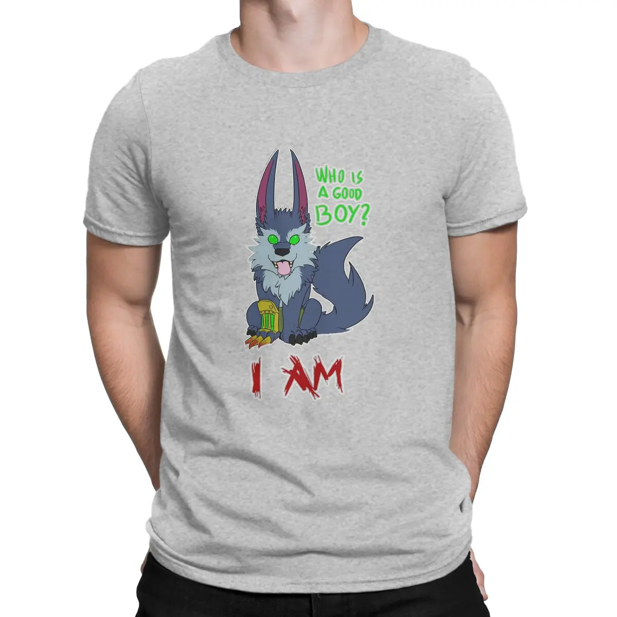 thumbnail image 1 of Camiseta de Chibi Warwick para hombre, de Arcane League of Legends, LOL Game, de algodón, manga corta y cuello redondo, ideal como regalo de humor., 1 of 7