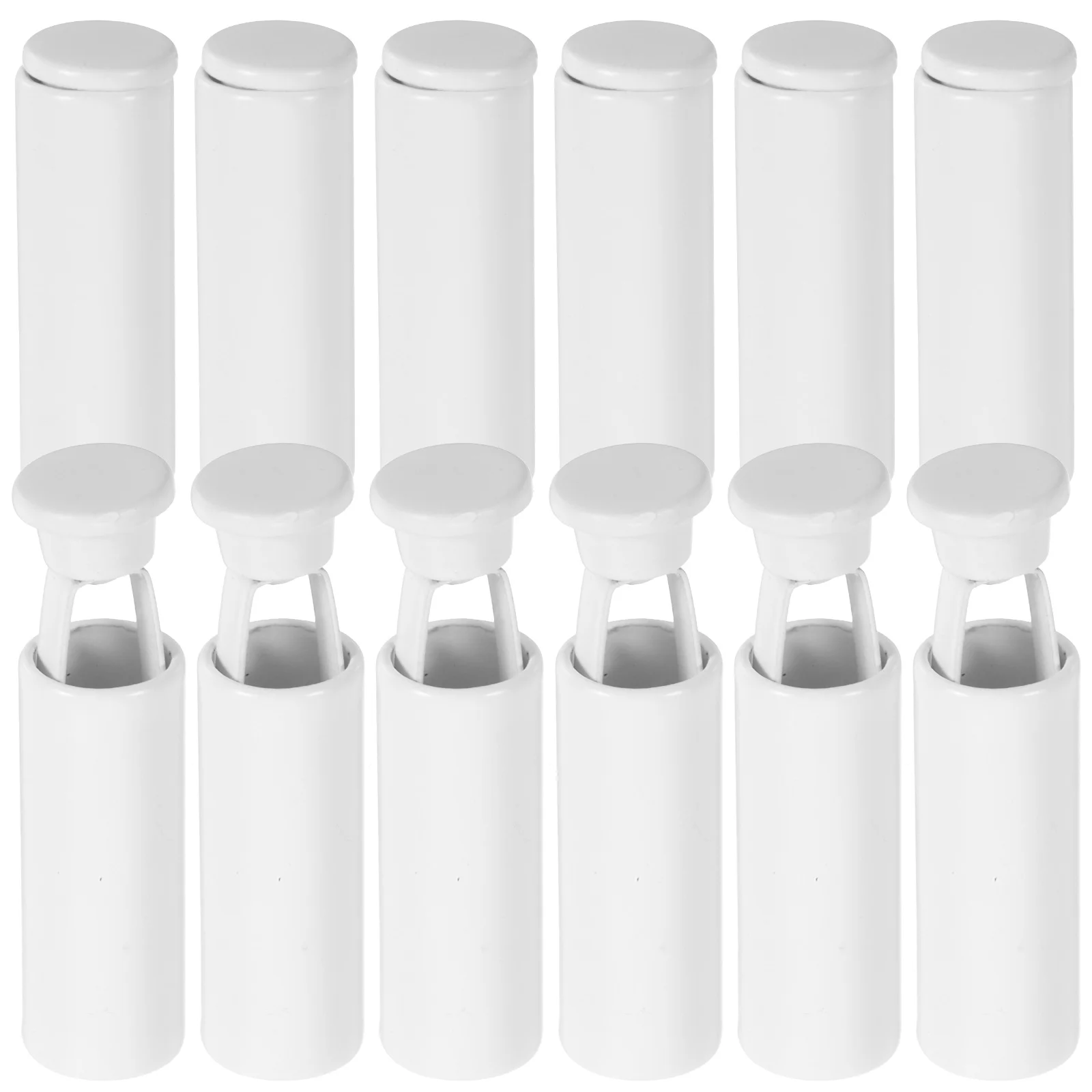 

12pcs Cord Locks Rope End Stopper Cord Fastener Zinc Alloy Drawstring End Caps