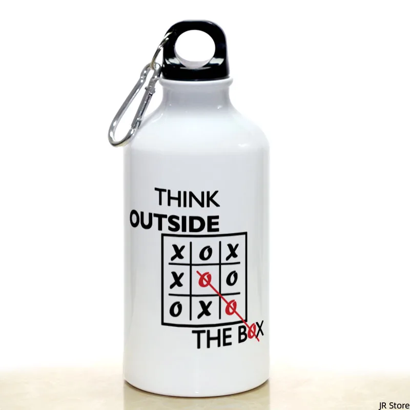 

Think Outside the Box Sport Water Bottle With Carabiner Gifts 17oz