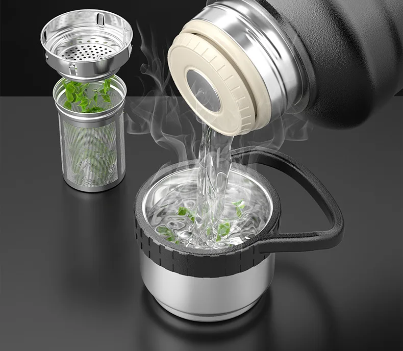 316 Stainless Steel Insulated Thermos Bottle 2.5L Outdoor Travel Coffee Mugs Thermal Vaccum Water Bottle Thermal Mug