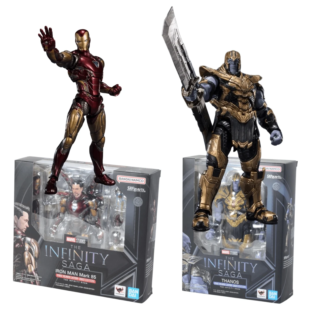 マーベルレジェンド 10 - Iron Man Mark 85 Thanos Marvel Legends Iron Man Mark 85 Vs. Thanos 10 inch Action