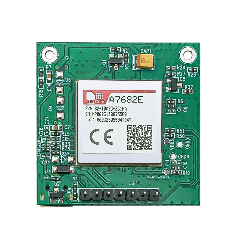 SIMCOM A7682E LTE Cat1 Module Development Board B1/B3/B5/B7/B8/B20 band GSM/GPRS/EDGE 900/1800MHz Compatible With SIM800C SIM868 original new simcom sim800l gsm core board sim800l gsm module