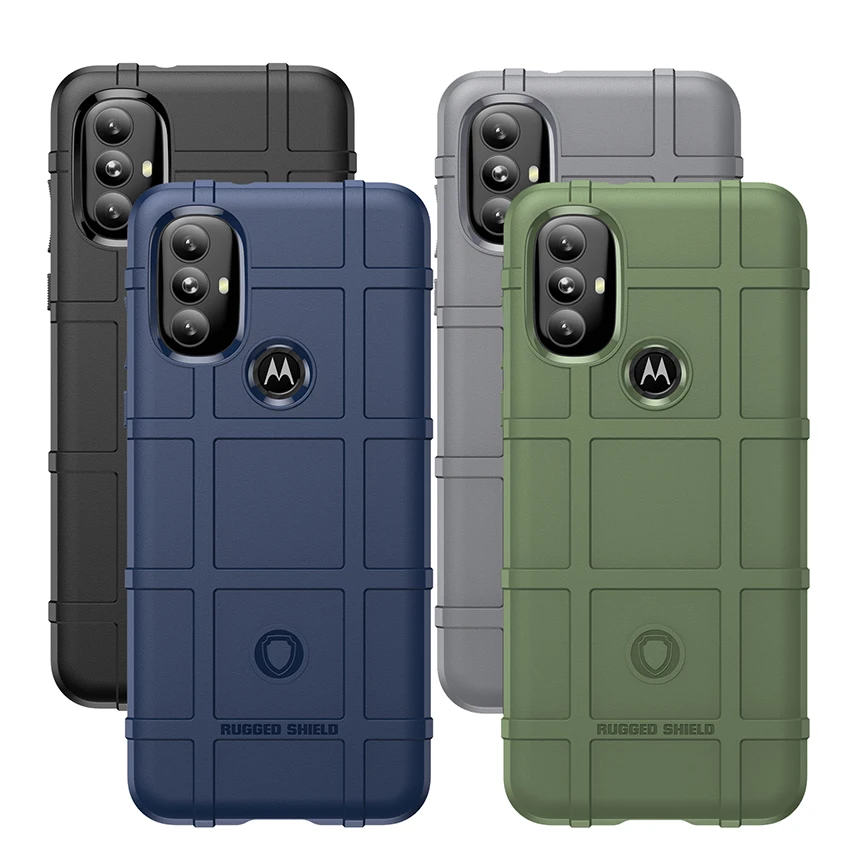 Per Moto G Power 2022 Custodia Cover Rugged Armor Cover Antiurto Bottone In Silicone Morbido Di Alta Qualità Per Motorola Moto G Power 2022