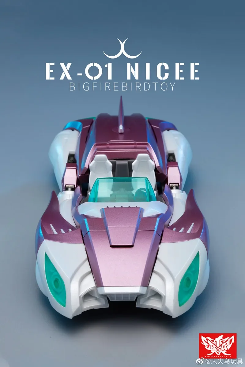 재고 변신 장난감 루즈 파이어버드 100%, 오리지널 피젯 요이즈 로봇, Nicee Arcee EX01 EX-01 액션 피규어, 소장용 선물