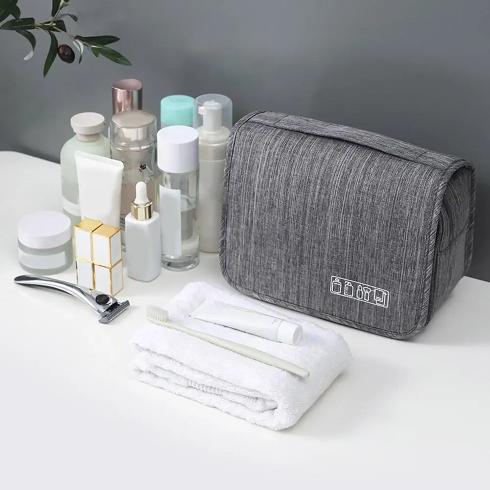 Hanging Toiletry and Makeup Organizer Travel Pouch