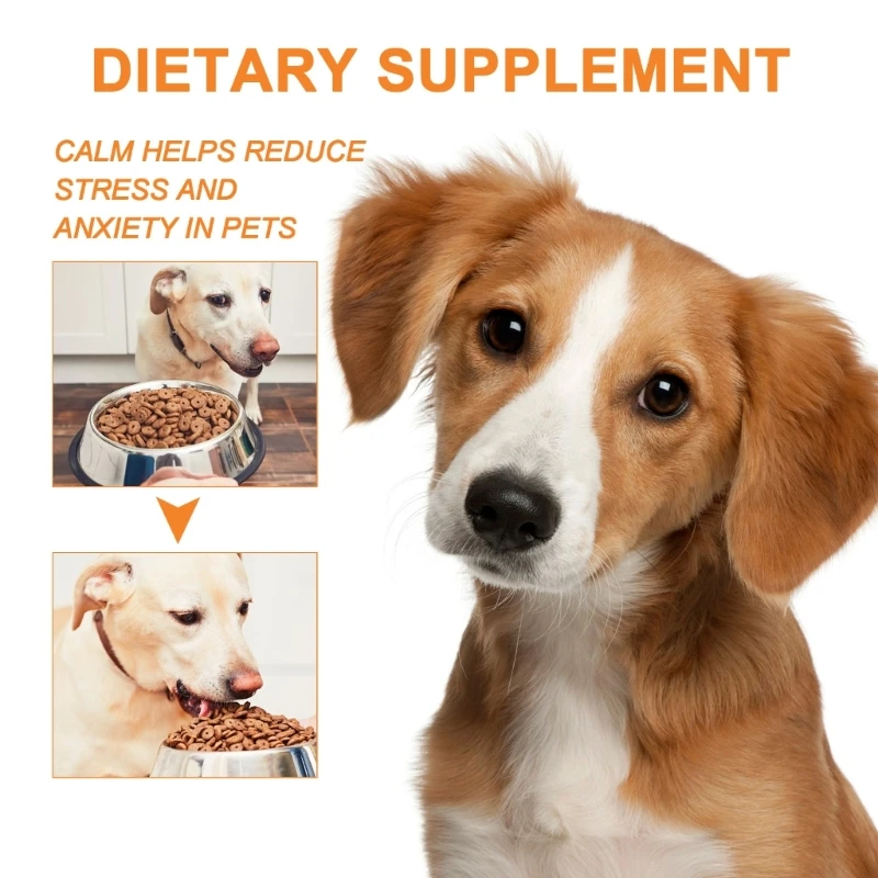 Calming Essential Oil for Dog Cat Natural Organic Calming Drop Safety Effective Pains Anxiety Stress Joint Skin Health B03E