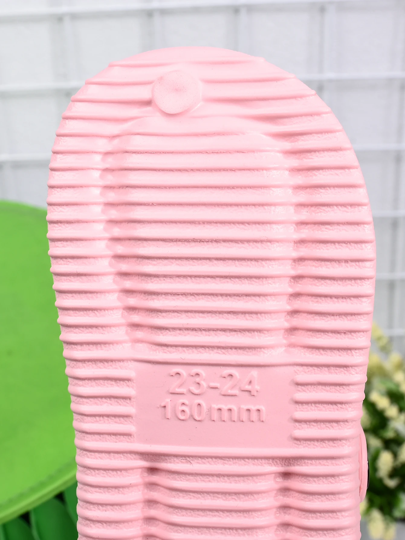 Children's Winter Slippers - Plush Rabbit Pink Girl Anti Slip Cotton Shoes