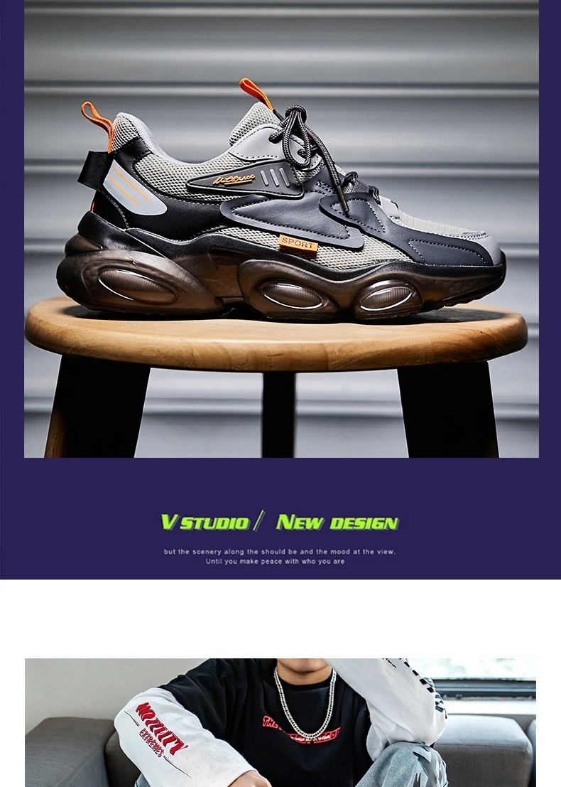 Men's V Sneakers - true-deals-club