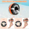 Sportneer Water Aerobics Float Ring with Adjustable Webbing Aquatic Exercise Water Ankle Buoyancy Ring for Swimming Pool Fitness 5