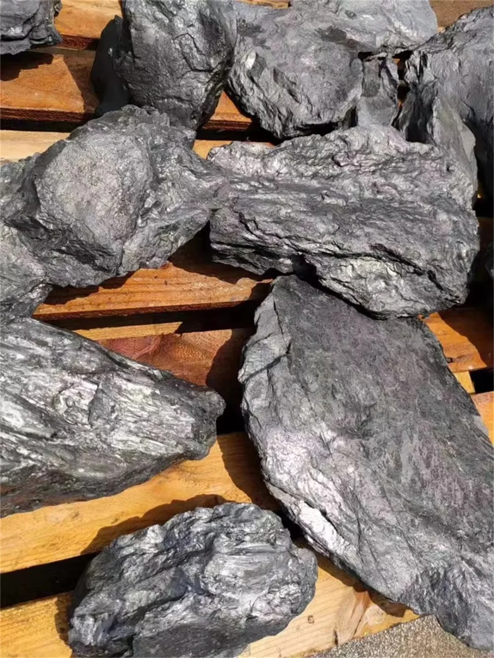 Shungite Natural Raw Stone Healing Crystals Protection Ore Bulk Wicca Spiritual Reiki Gravel Root Chakra Stones Water Cleaner 5