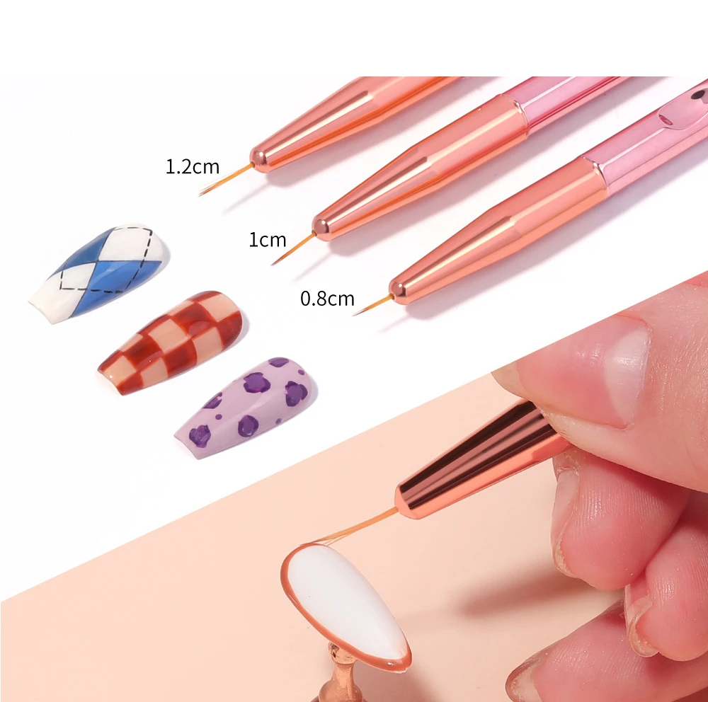 Nail Art Brush Remove Nail Dust Brush Acrylic UV Gel Polish Powder Cleaning Tool Beauty Makeup Brushes Manicure Accessories 5