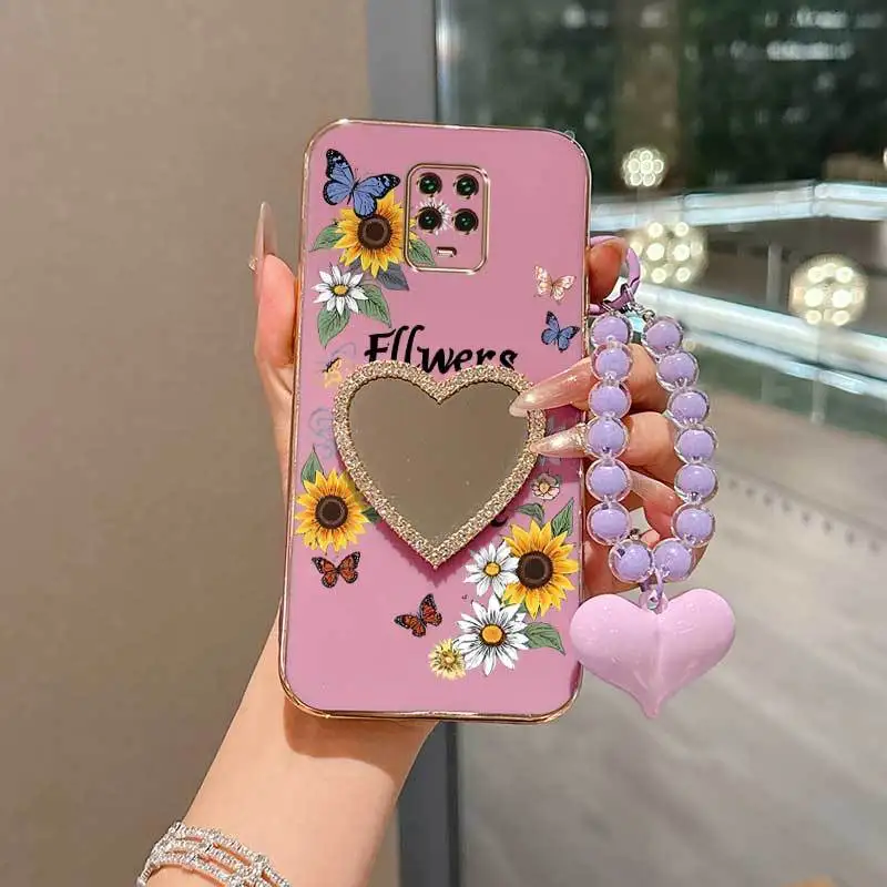 Butterfly Fluttering Phone Case Set with Lanyard and Stand - 3 Piece Bundle
