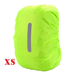Reflective Waterproof Outdoor Backpack Rain Cover for Night Safety and All-Weather Protection (Green XS 15-25L)