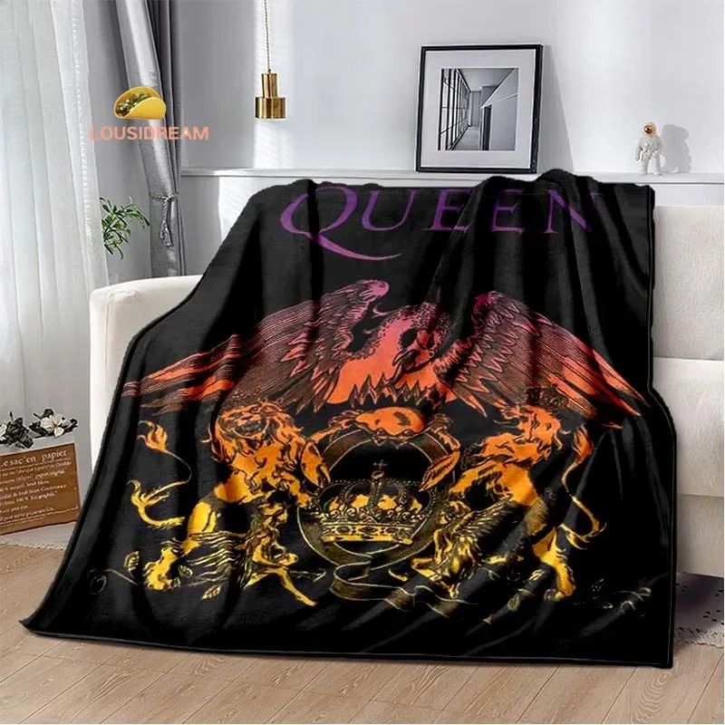 

Фланелевое мягкое теплое одеяло с логотипом рок-группы, одеяло в стиле ретро, для спальни, гостиной, дивана, Фотопокрывало, подарок на день рождения
