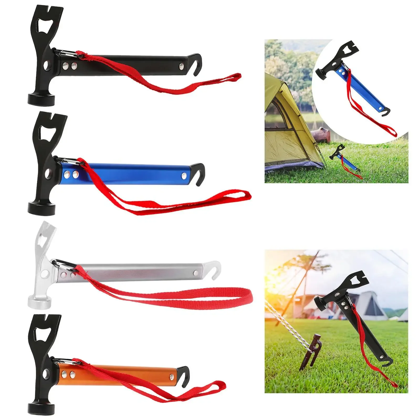 Tent Stake Hammer Camping Hammer for Outdoor Sports Camping Tent Backpacking