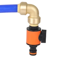 Réservoir d'eau pour camping-car, remplissage rapide avec contrôle du débit marche/arrêt, pour caravane, accessoires et pièces de rechange, 1 pièce 6