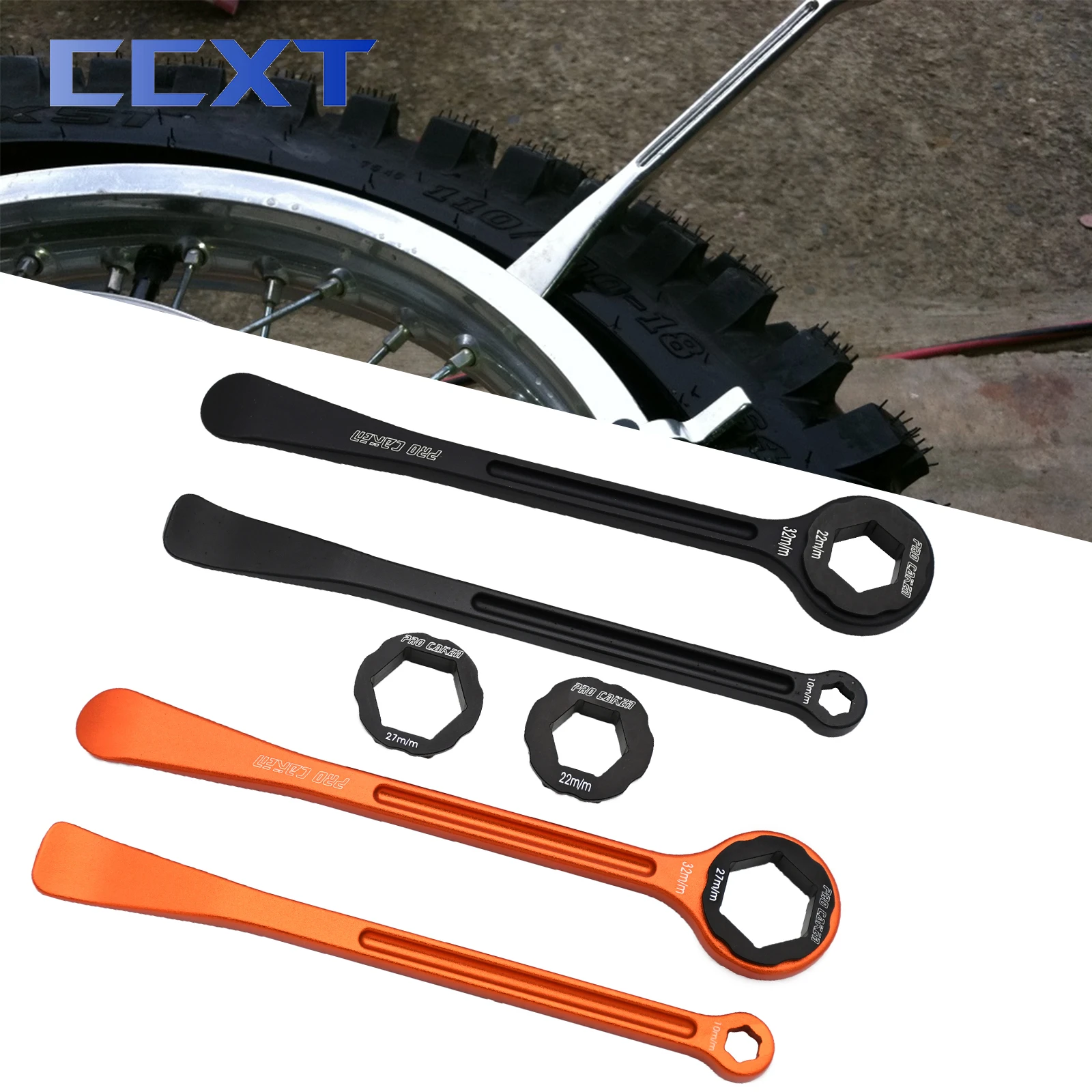 CNC Motorcycle Tire Installation Tool Tyre Lever Wrench Tool For KTM