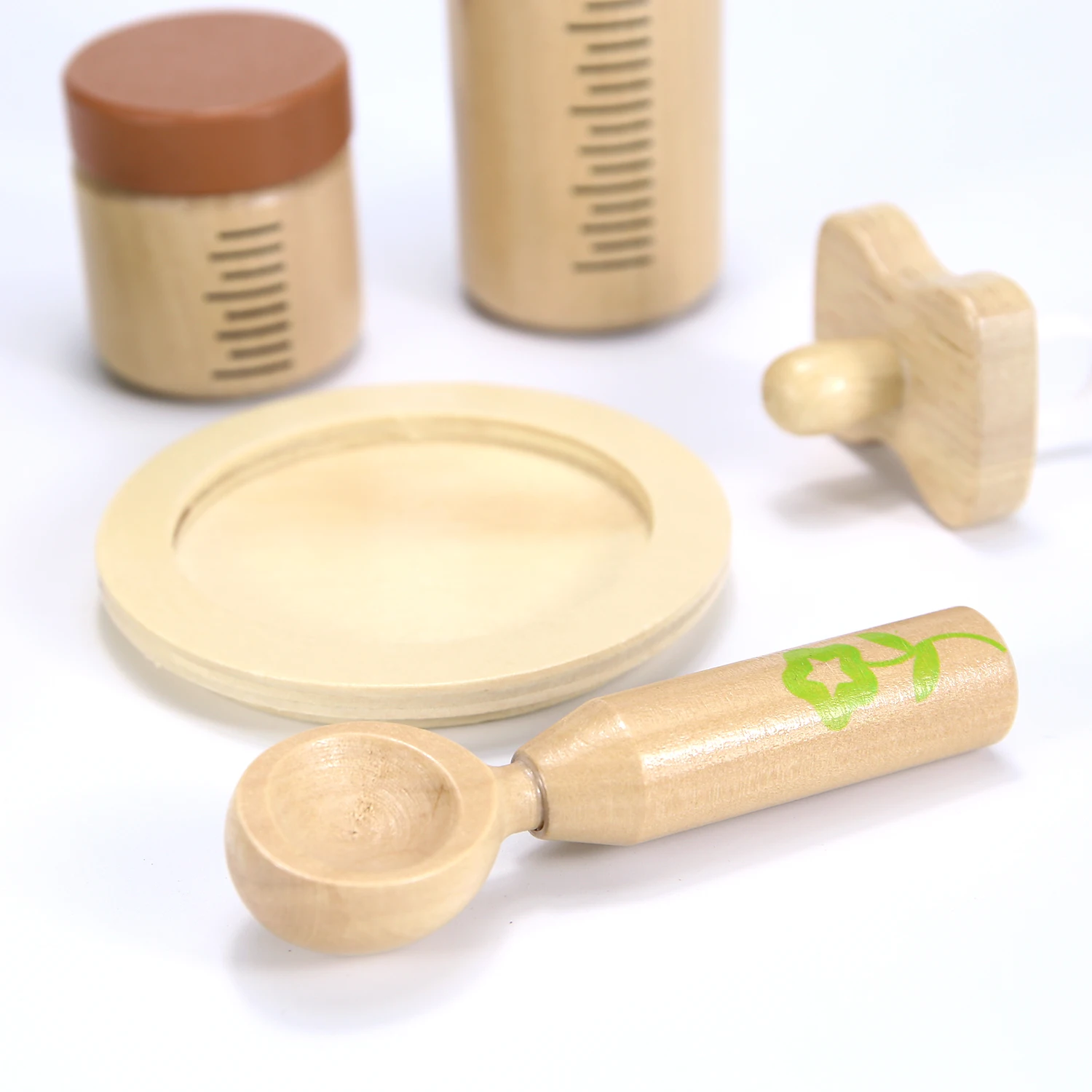 Baby Doll Feeding Set Early Learning Pretend Play Baby Doll Bottles Toy for Children Preschool Age