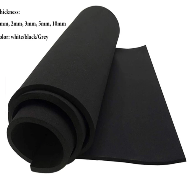NEW 1pcs Thickness 1/2/3/5/10mm Eva Foam Sheets Sound-Absorbing Noise Spone Foam Craft Eva Sheets Handmade Model Making Material 2