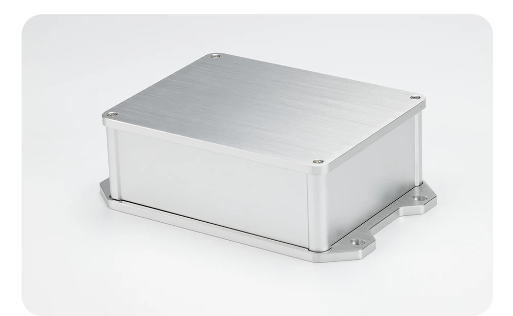 inversor de alumínio completo, gabinete extrudado, placa