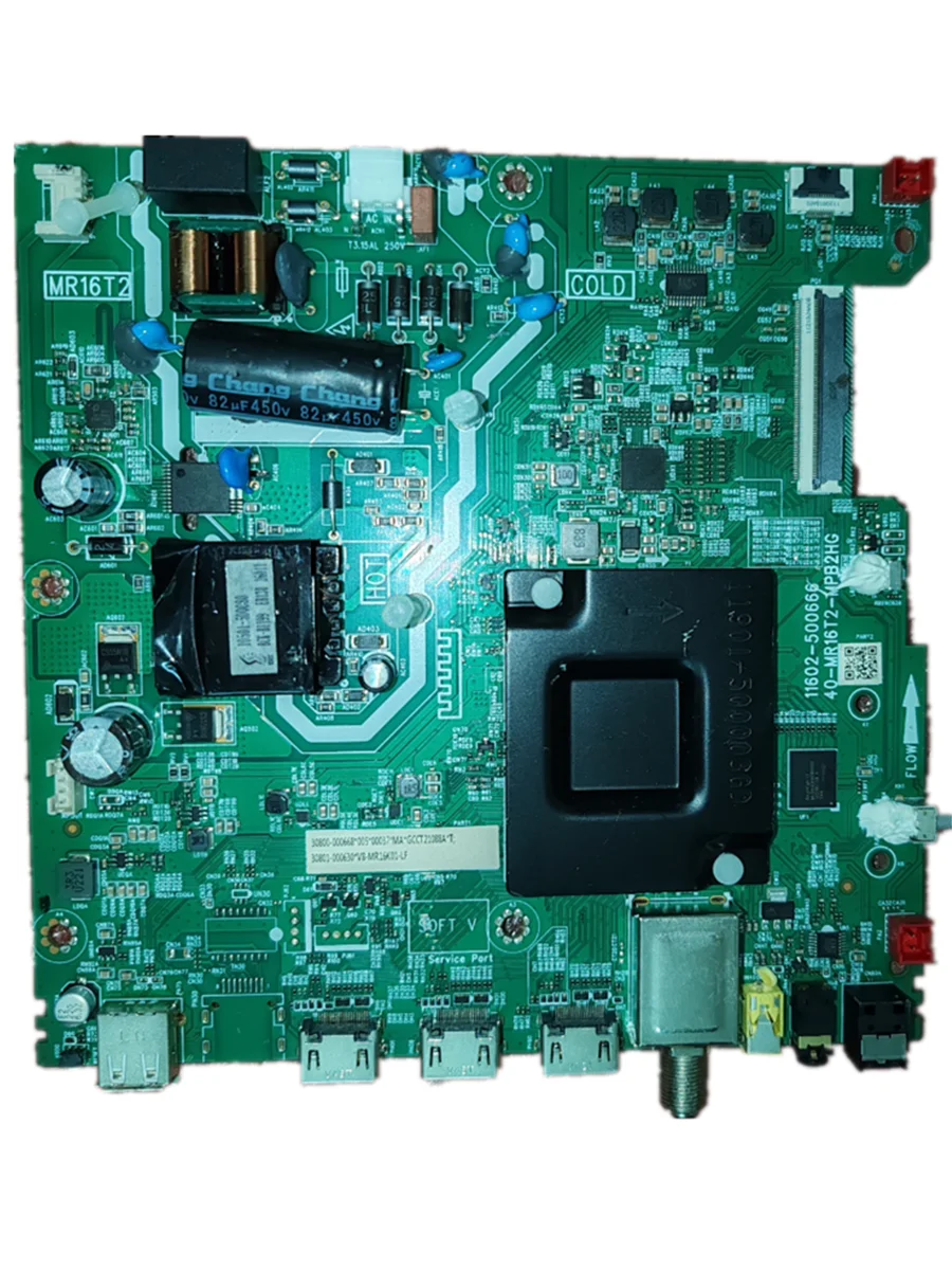 

40-MR16T-MPB2HG 11602-500666 LED TV motherboard tested well with physical photos