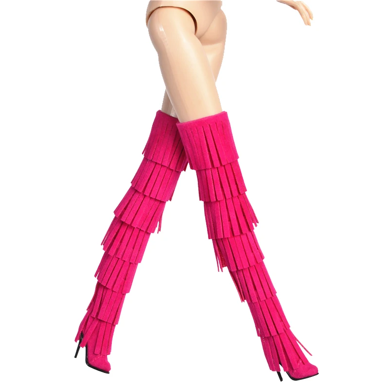 1/6 Jason Wu Fashion Royalty FR2 Tassel Shoes Boot For 12in Female