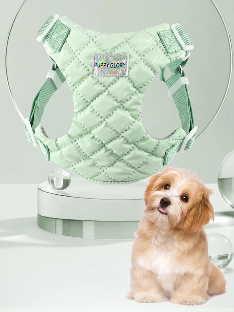 

Регулируемая шлейка для собак, жилет для щенков, шлейка для маленьких и средних собак, уличная шлейка для собак, котят, аксессуары для йорков и домашних животных