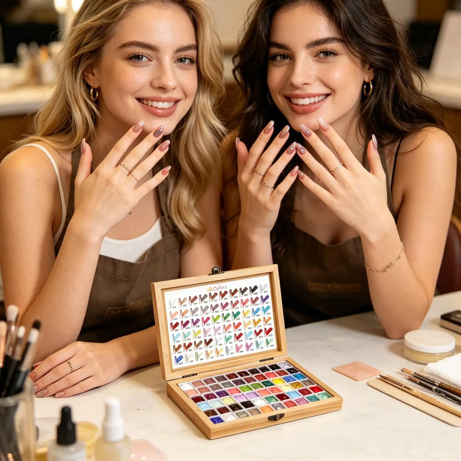 Gel Pat Paint per Unghie 60 Colori Senza Residui Altamente Pigmentato per Casa Viaggio Dormitorio Salone Donne Ragazze Principianti - immagine 2