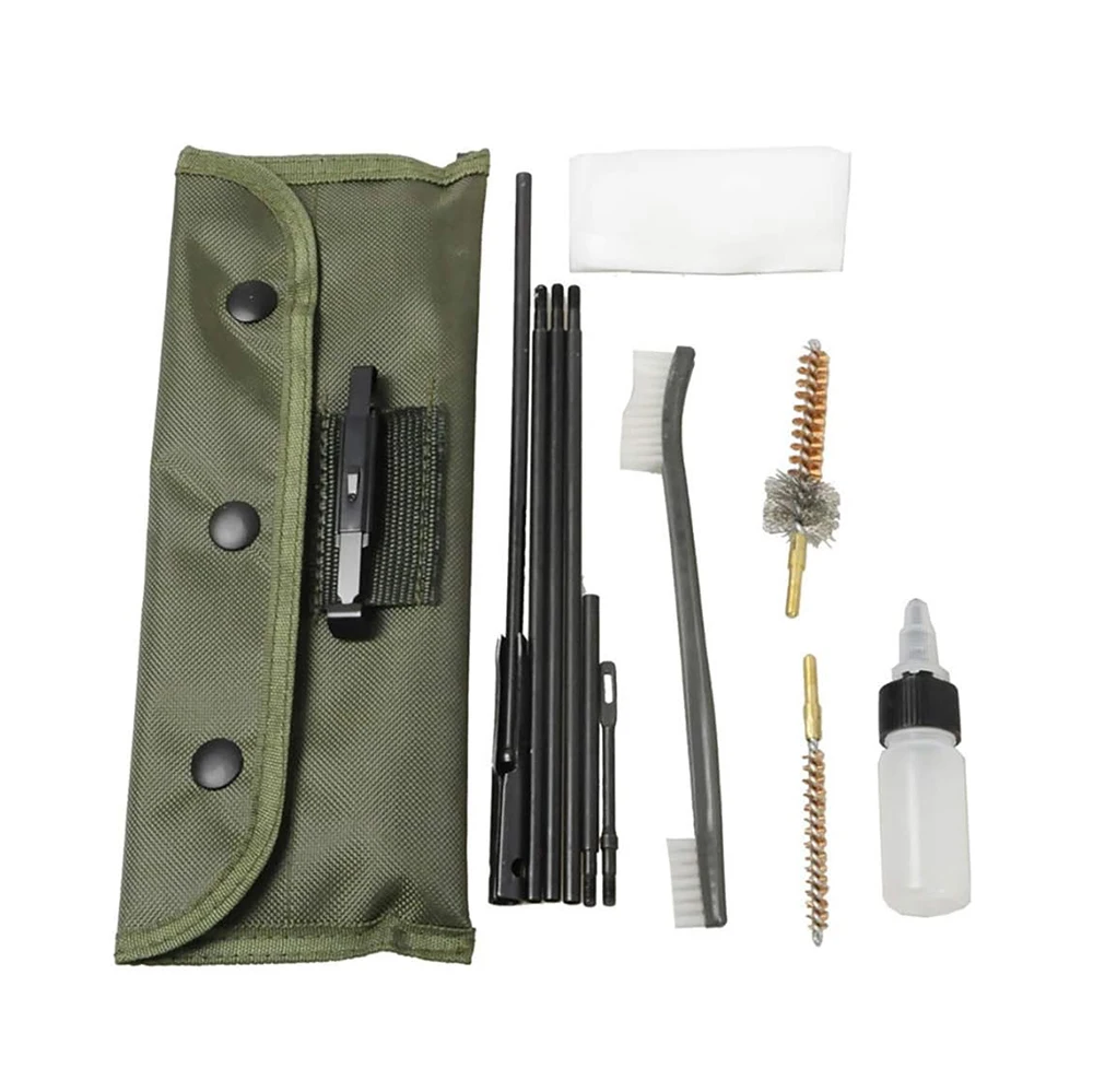 Gun Brushes One Set AR15 M16 M4 Gun Brushes Cleaning Kit Airsoft Pistol Cleanner 5.56mm .223 22LR .22 Tactical Rifle Shotgun Gun Brushes