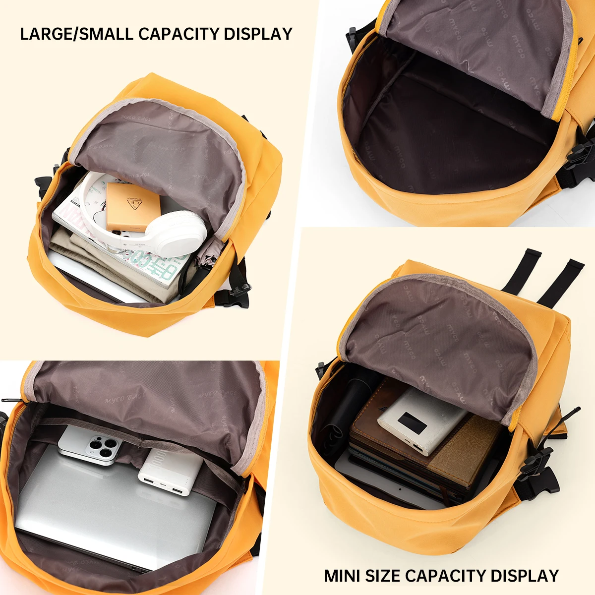 Good-Looking Schoolbag, Simple and Large-Capacity, Computer Backpack for College Girls and High School Students, Niche Harajuku