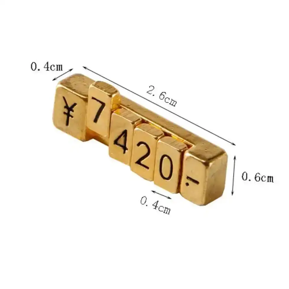 Kleine Preisschilder für den Einzelhandel mit magnetischem Design für Thekenschilder – Befestigungsblock für Schränke/Kleidung – Detail 9