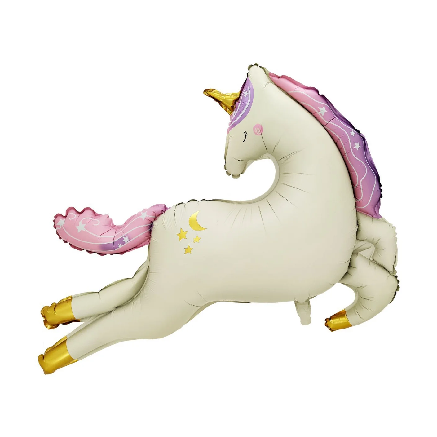 Neue 3D Schmetterling Einhorn Aluminiumfolienballons im Waldprinzessinnen-Stil für Kindergeburtstagsfeiern und Traumhafte Hochzeitsdekoration – Detail 6