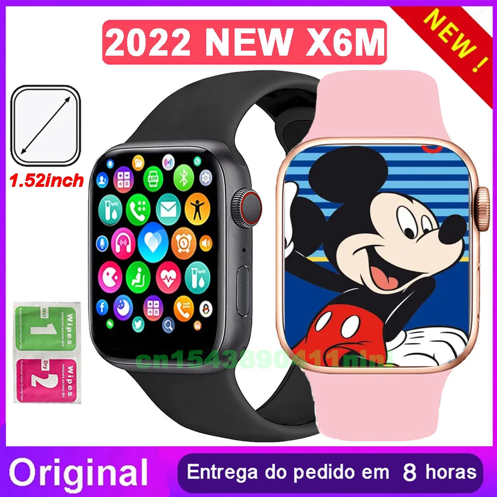 IWO 14 Pro MAX X6M Smartwatch Watch 7 Men Women BT Call Serie 7 Smart Watch Custom Watch Face Health Monitor Fitness Bracelet
