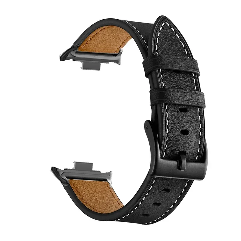 รูปสินค้า สายนาฬิกาหนังแท้ Xiaomi Mi Band 8/9 Pro สำหรับ Redmi Watch 4/5/6